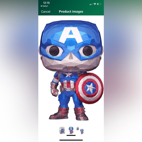 Funko Pop! Marvel - Captain America #1268 MARVEL Funko Exclusive - Picture 2 of 4